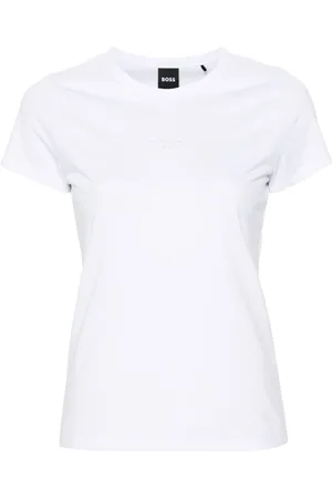 HUGO BOSS Cut-out logo T-shirt
