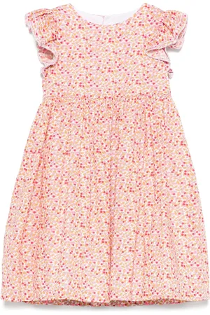 Il gufo Floral-print dress