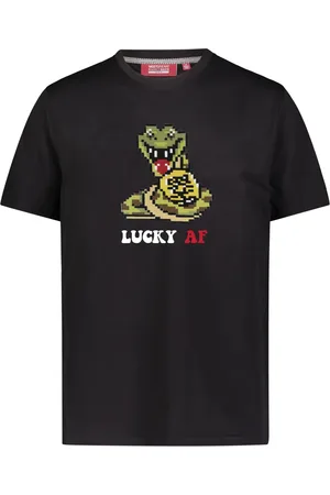 MOSTLY HEARD RARELY SEEN Lucky AF cotton t-shirt