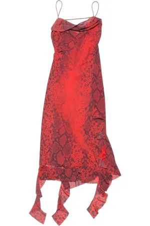 Acne Studios Snakeskin-print dress
