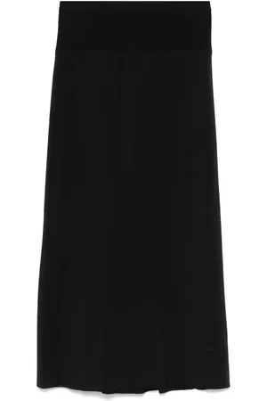 Rick Owens Knee Bias midi skirt