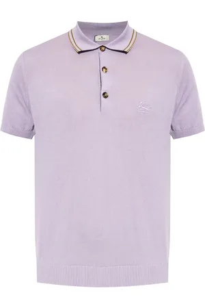 Etro Finr-knit polo shirt