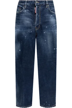 Dsquared2 Stretch-cotton tapered jeans