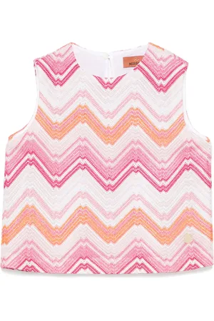 Missoni Zigzag-woven top