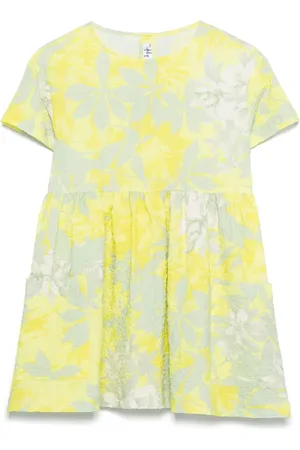 Il gufo Floral-print dress