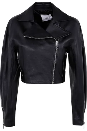 ERIKA CAVALLINI Leather biker jacket