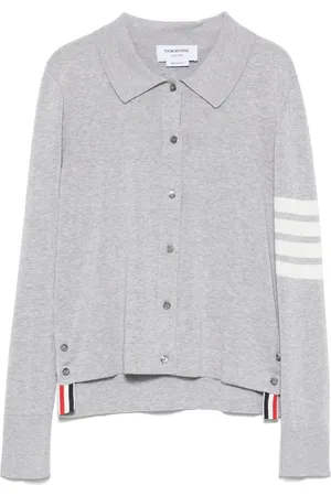 Thom Browne 4 Bar Stripes jersey polo shirt