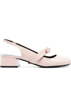 VERSACE 35mm Gianni Ribbon pumps