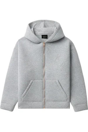 JOSHUA SANDERS Smiley zip-up hoodie