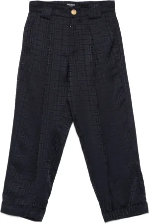 Balmain PB-jacquard trousers