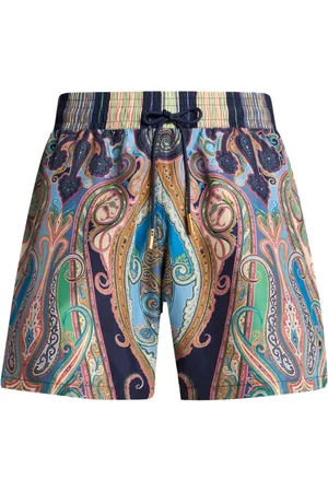 Etro Paisley-print swim shorts