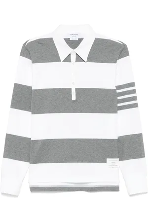 Thom Browne Rugby stripe polo shirt