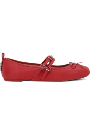 Pinko Bow-detail ballet flats