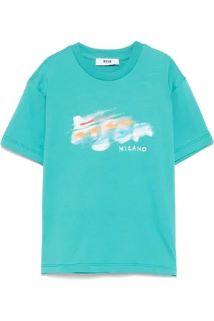 Msgm Logo-print T-shirt