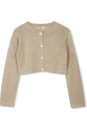 Billieblush Geometric-pattern cardigan