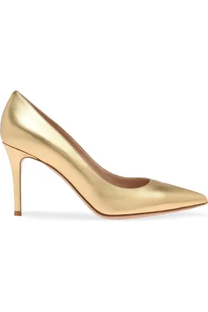Gianvito Rossi 85mm leather pumps