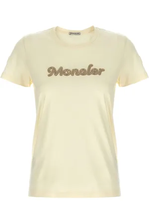 Moncler Logo embroidery t-shirt