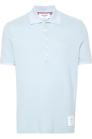 Thom Browne 4-Bar cotton polo shirt