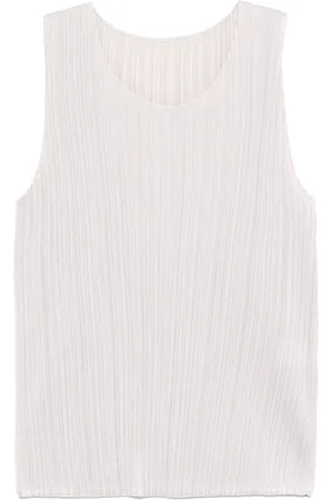 PLEATS PLEASE ISSEY MIYAKE Basic sleeveless top