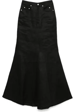 Rick Owens Godet maxi skirt
