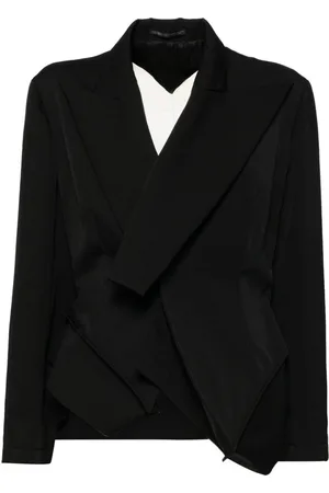 YOHJI YAMAMOTO Asymmetic wool blazers