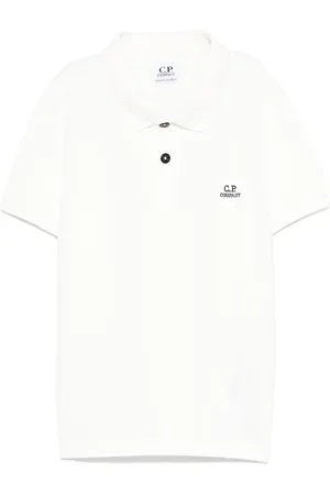 C.P. Company Piqué-weave polo shirt