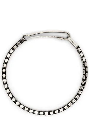 WERKSTATT:MÜNCHEN Snaplink box-chain bracelet