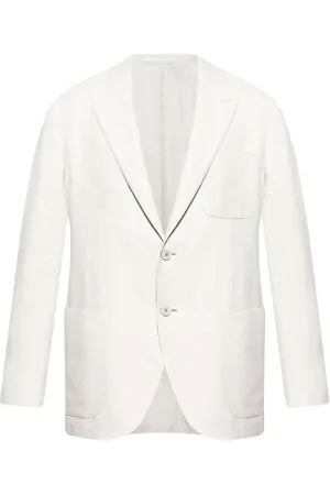 ELEVENTY Striped pattern blazer
