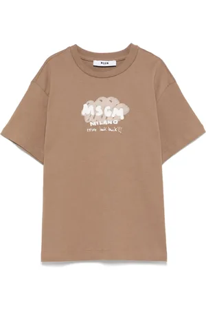 Msgm Logo-print T-shirt