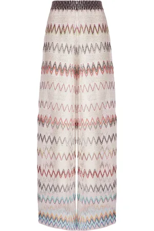 Missoni Zigzag-woven trousers