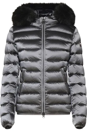 Colmar Logo-appliqué faux fur puffer jacket