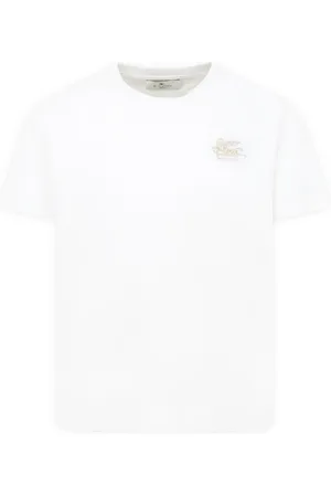 Etro Logo-embroidered T-shirt