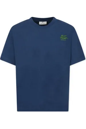 Etro Logo-embroidered T-shirt