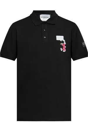 Iceberg Cartoon-print polo shirt