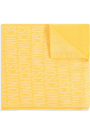 Moschino Logo-jacquard scarf