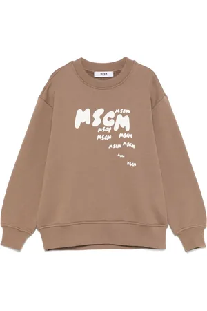 Msgm Logo-print sweatshirt