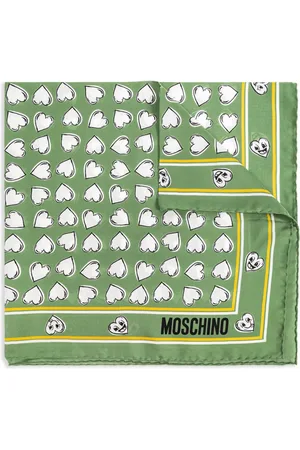 Moschino Heart-print scarf