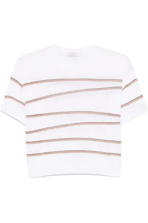 PESERICO SIGN Striped T-shirt