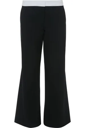 Victoria Beckham Exposed-waist palazzo pants