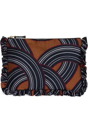 La DoubleJ Jacquard clutch bag