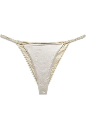 Isa Boulder Full-chain bikini bottoms
