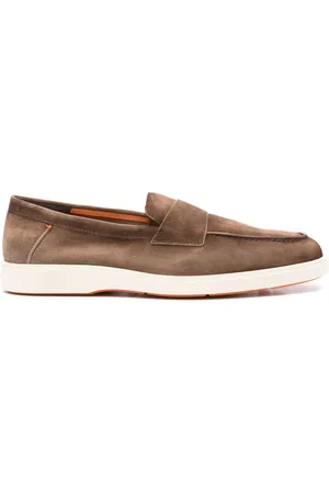 santoni Suede loafers