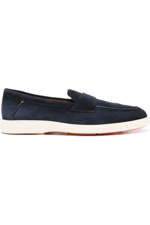 santoni Suede loafers