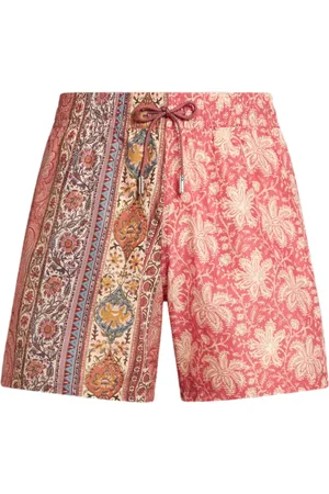 Etro Abstract-pattern swim shorts