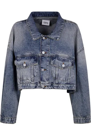 ERIKA CAVALLINI Croped denim jacket