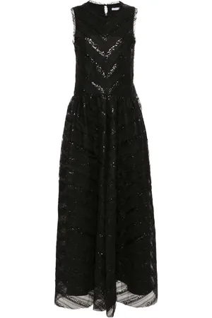 Viktor & Rolf Sequined tulle maxi dress