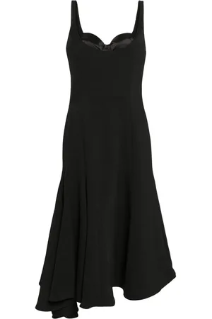 Viktor & Rolf Corset-style midi wool dress