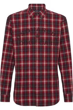 Dsquared2 Plaid button-front shirt