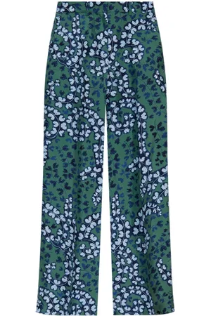 Lanvin Pleated silk trousers