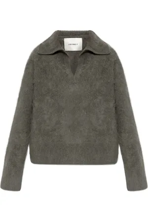 Lisa Yang Brushed-effect sweater